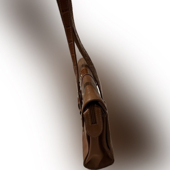 FRANCO SARTO LIKE NEW! BEAUTIFUL PURSE IN COGNAC! - Picture 4 of 12